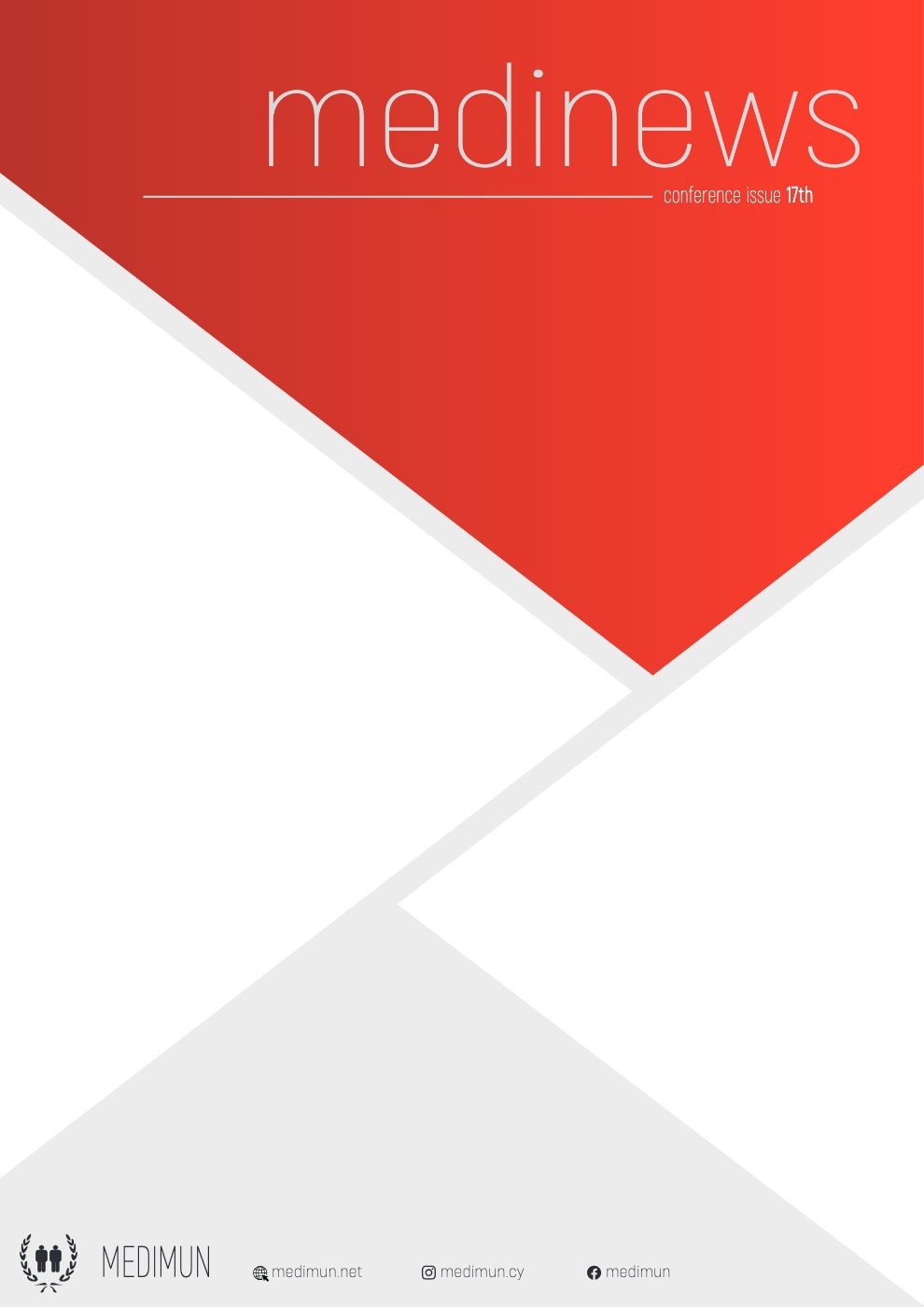 Conference Issue — front page